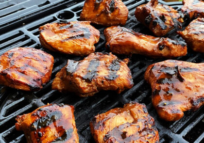 Chicken Breast on BBQ